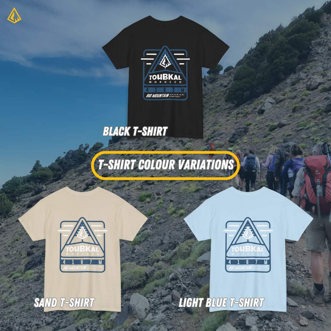 Toubkal Unisex Tee (Blue Print)