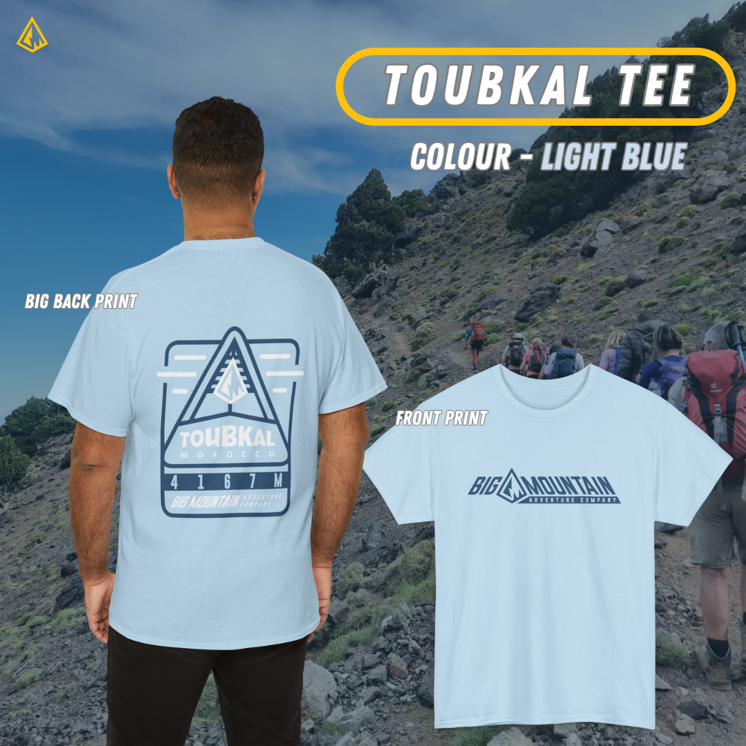 Toubkal Unisex Tee (Blue Print)