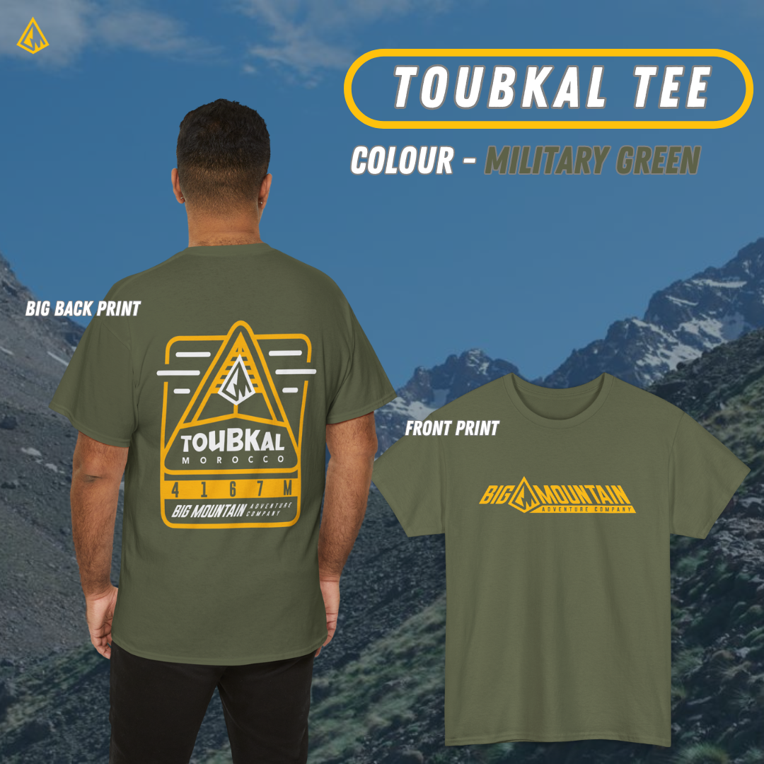 Toubkal Unisex Tee (Yellow Print)