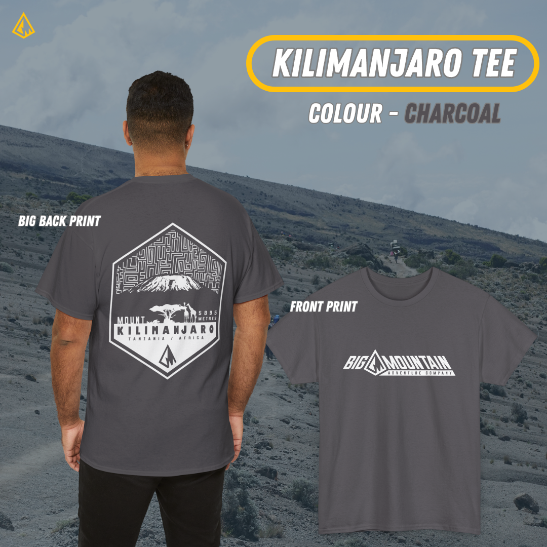 Kilimanjaro Unisex Tee (White Print)