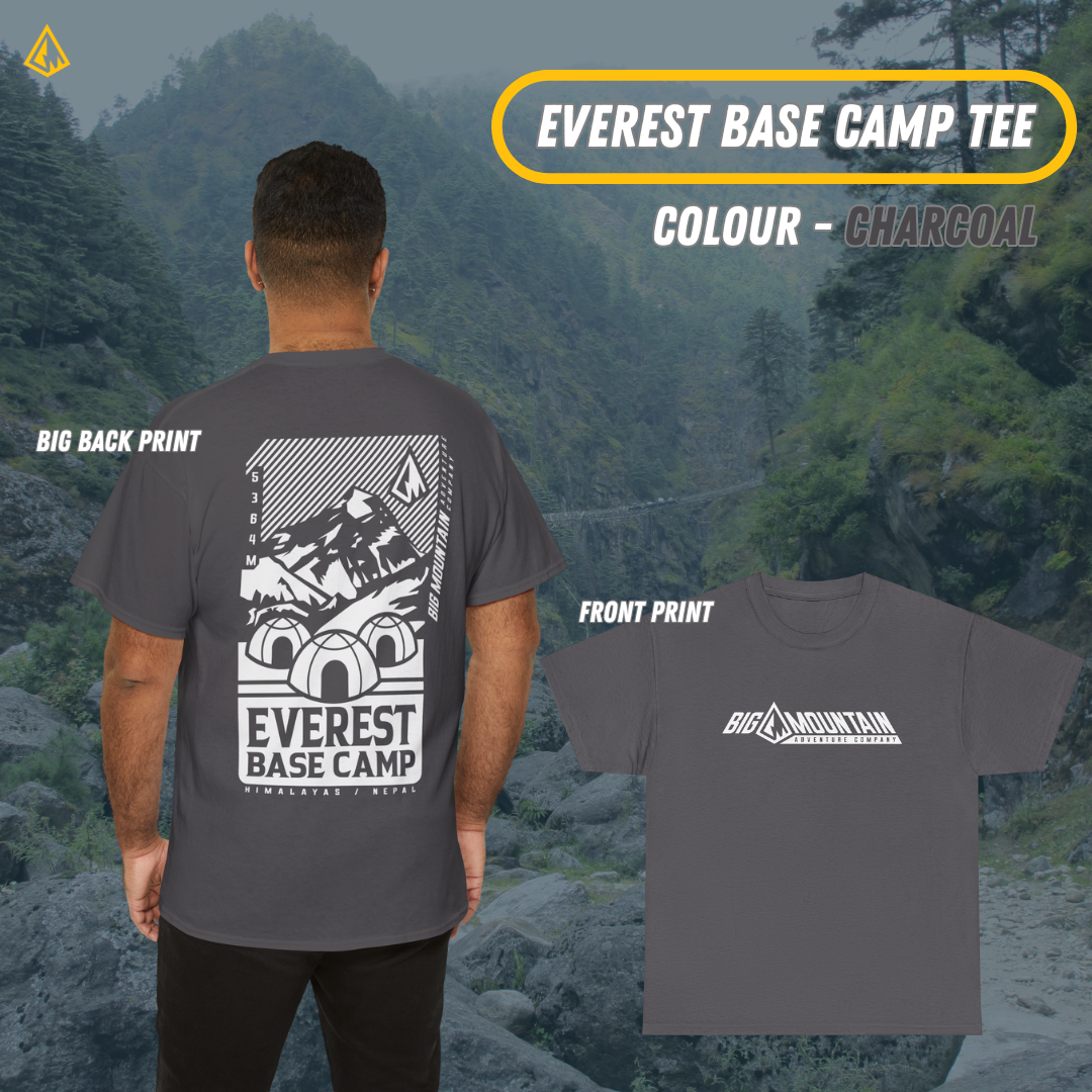 Everest Base Camp Unisex Tee (White Print)