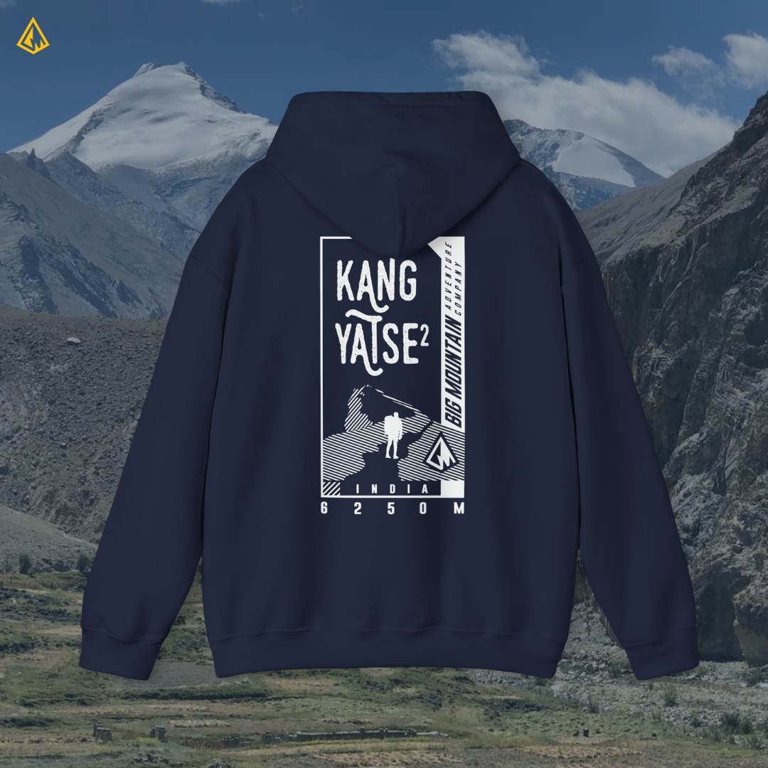 Kang Yatse 2 Unisex Hoodie (White Print)