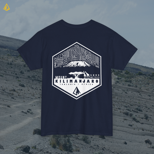 Kilimanjaro Unisex Tee (White Print)