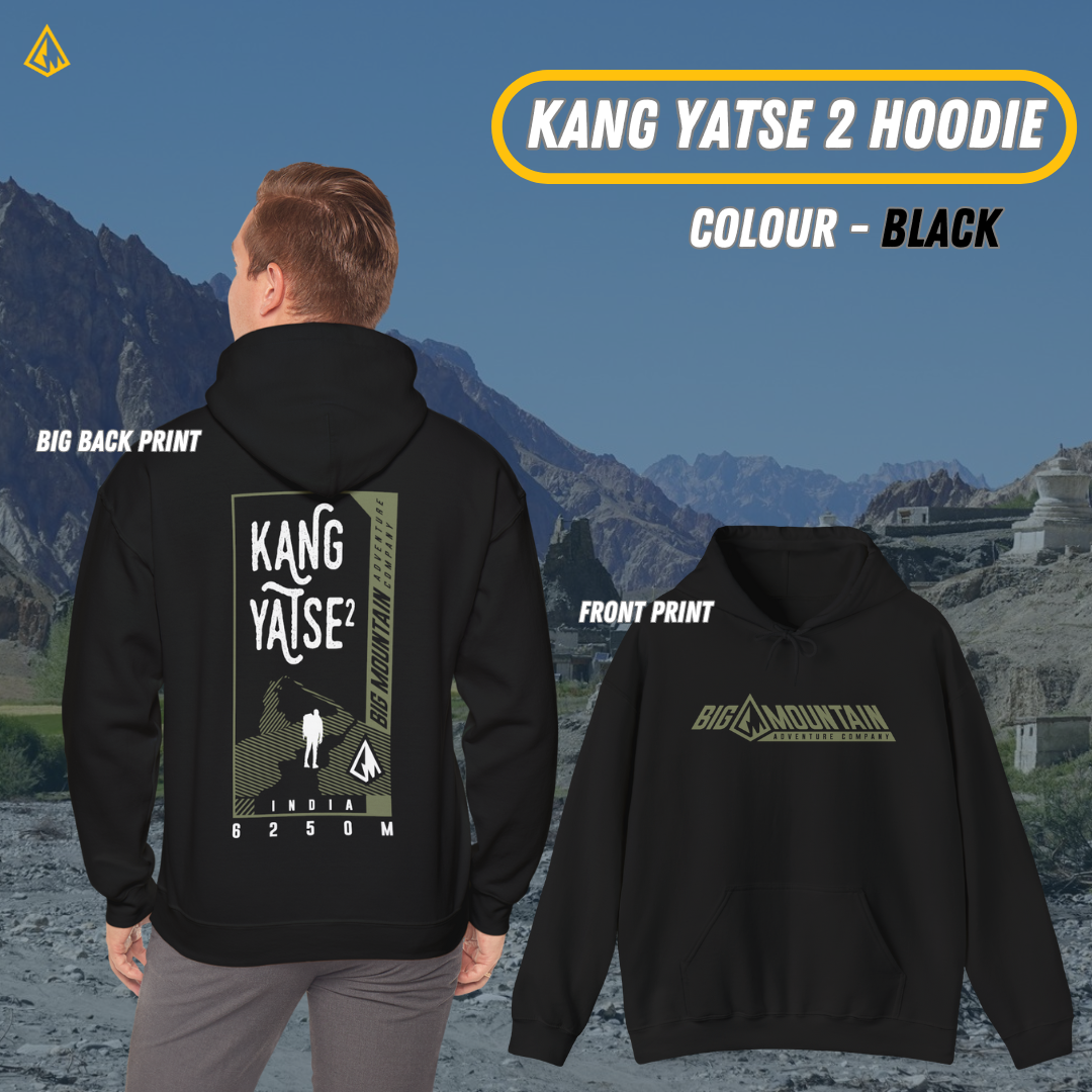 Kang Yatse 2 Unisex Hoodie (Green Print)