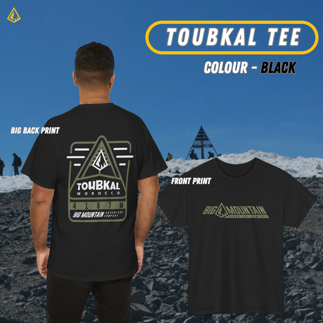 Toubkal Unisex Tee (Green Print)