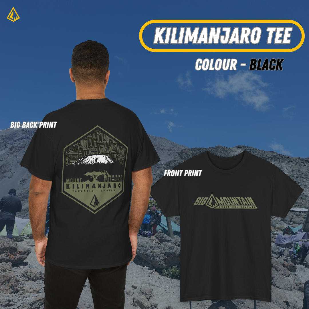 Kilimanjaro Unisex Tee (Green Print)