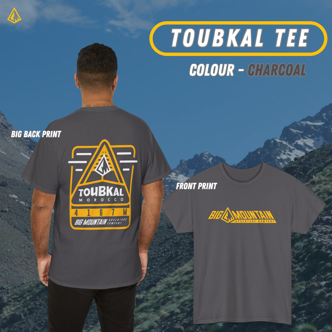 Toubkal Unisex Tee (Yellow Print)