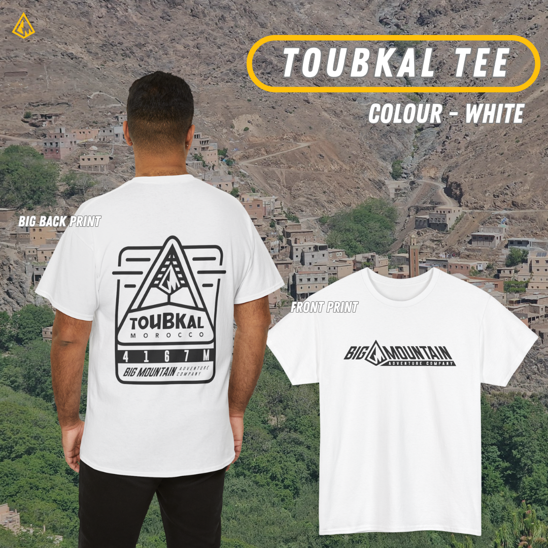 Toubkal Unisex Tee (Black Print)