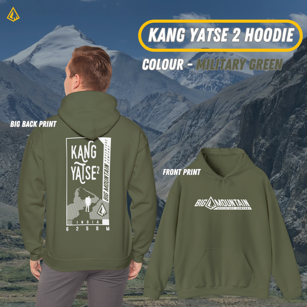 Kang Yatse 2 Unisex Hoodie (White Print)