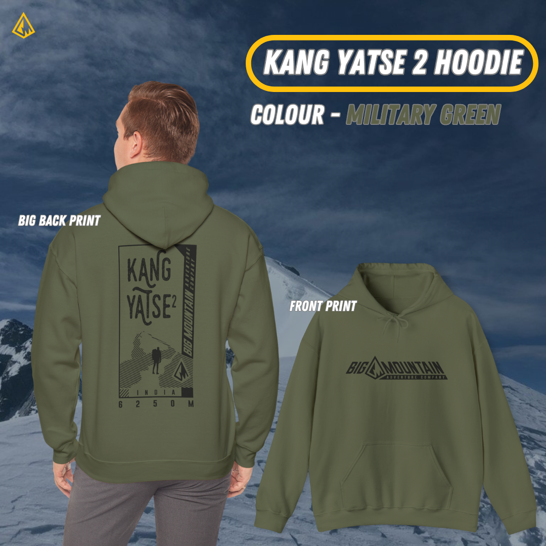 Kang Yatse 2 Unisex Hoodie (Black Print)