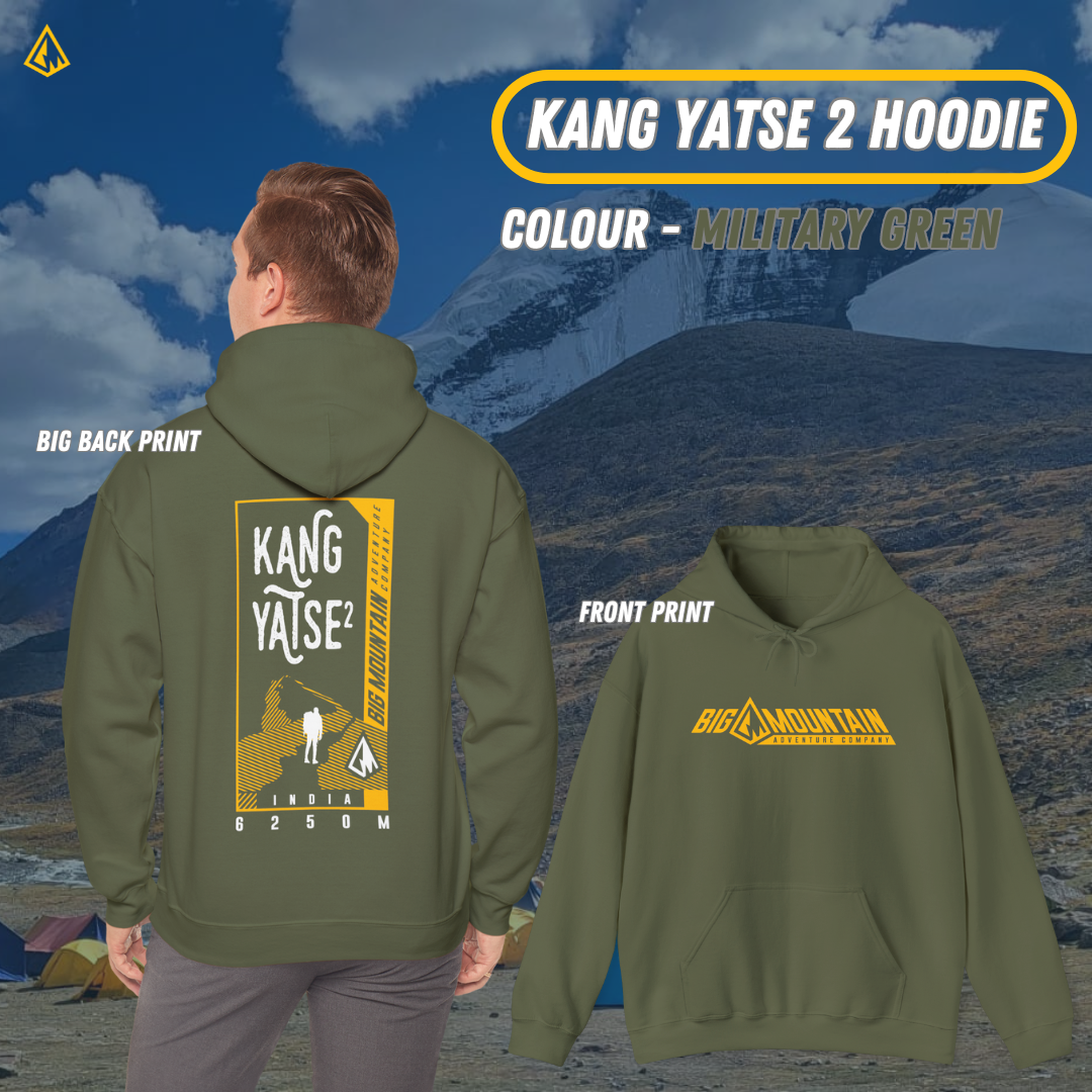 Kang Yatse 2 Unisex Hoodie (Yellow Print)