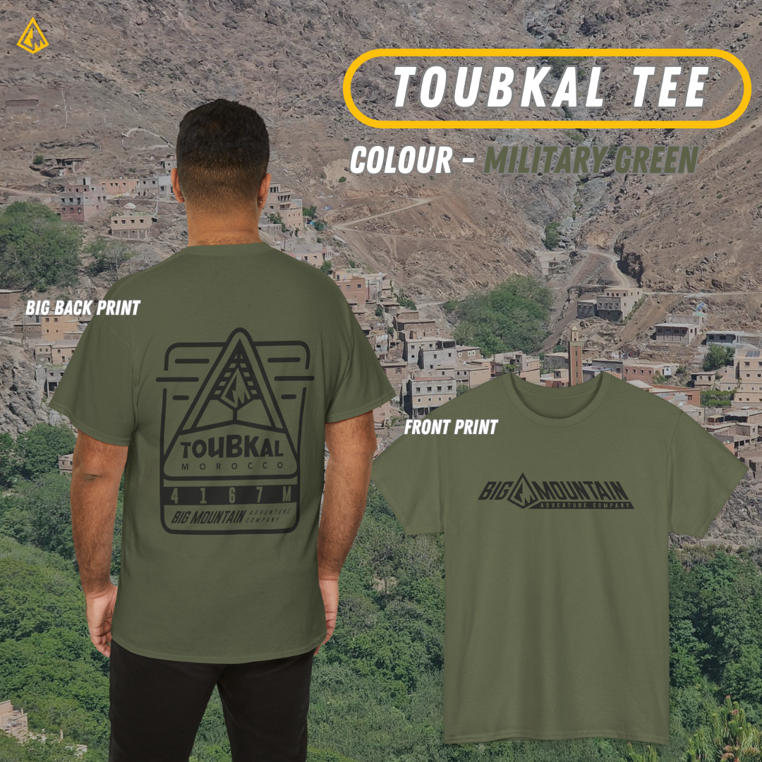 Toubkal Unisex Tee (Black Print)