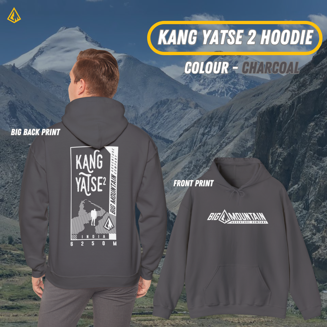 Kang Yatse 2 Unisex Hoodie (White Print)