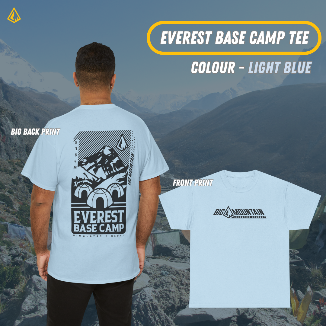 Everest Base Camp Unisex Tee (Black Print)