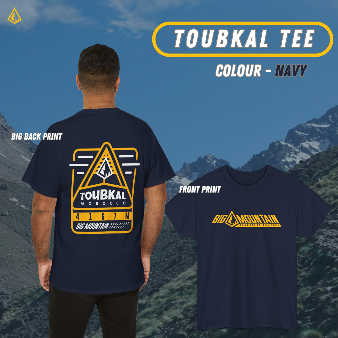 Toubkal Unisex Tee (Yellow Print)