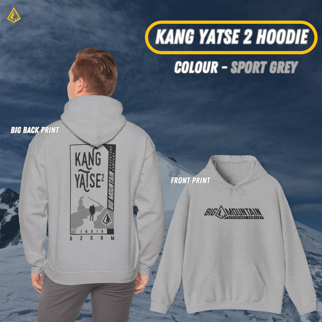 Kang Yatse 2 Unisex Hoodie (Black Print)