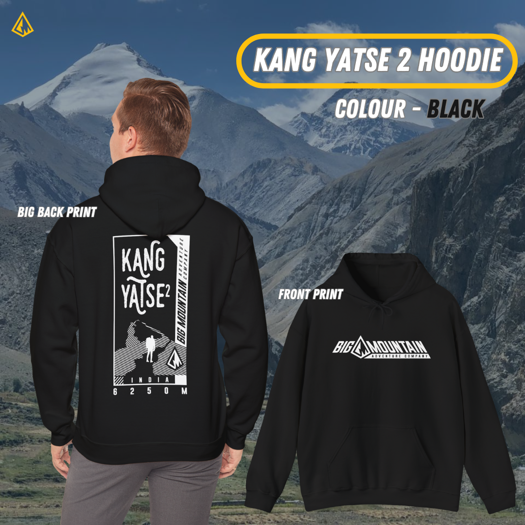 Kang Yatse 2 Unisex Hoodie (White Print)